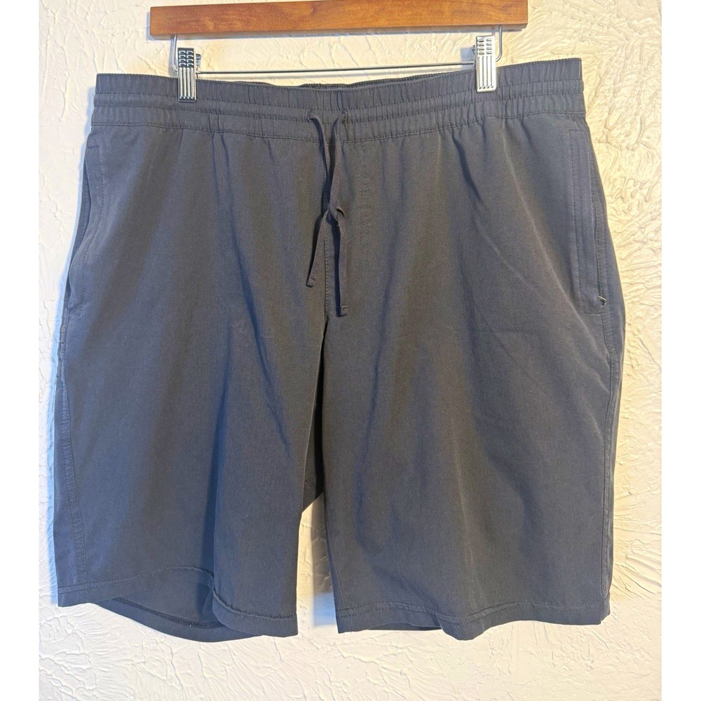 KÜHL Men's Camping Hiking Athletic Shorts Gray XL Drawstring